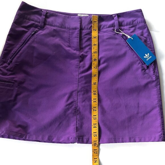 Adidas Women's Ultimate365 Printed Knit Skort Golf Skirt NWT - Picture 8 of 11